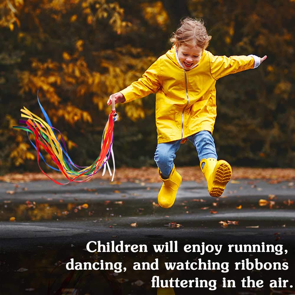 Rainbow Hand Kite - Baby Sensory Toys, Montessori Learning Toy Set of 2 Gift for Kids