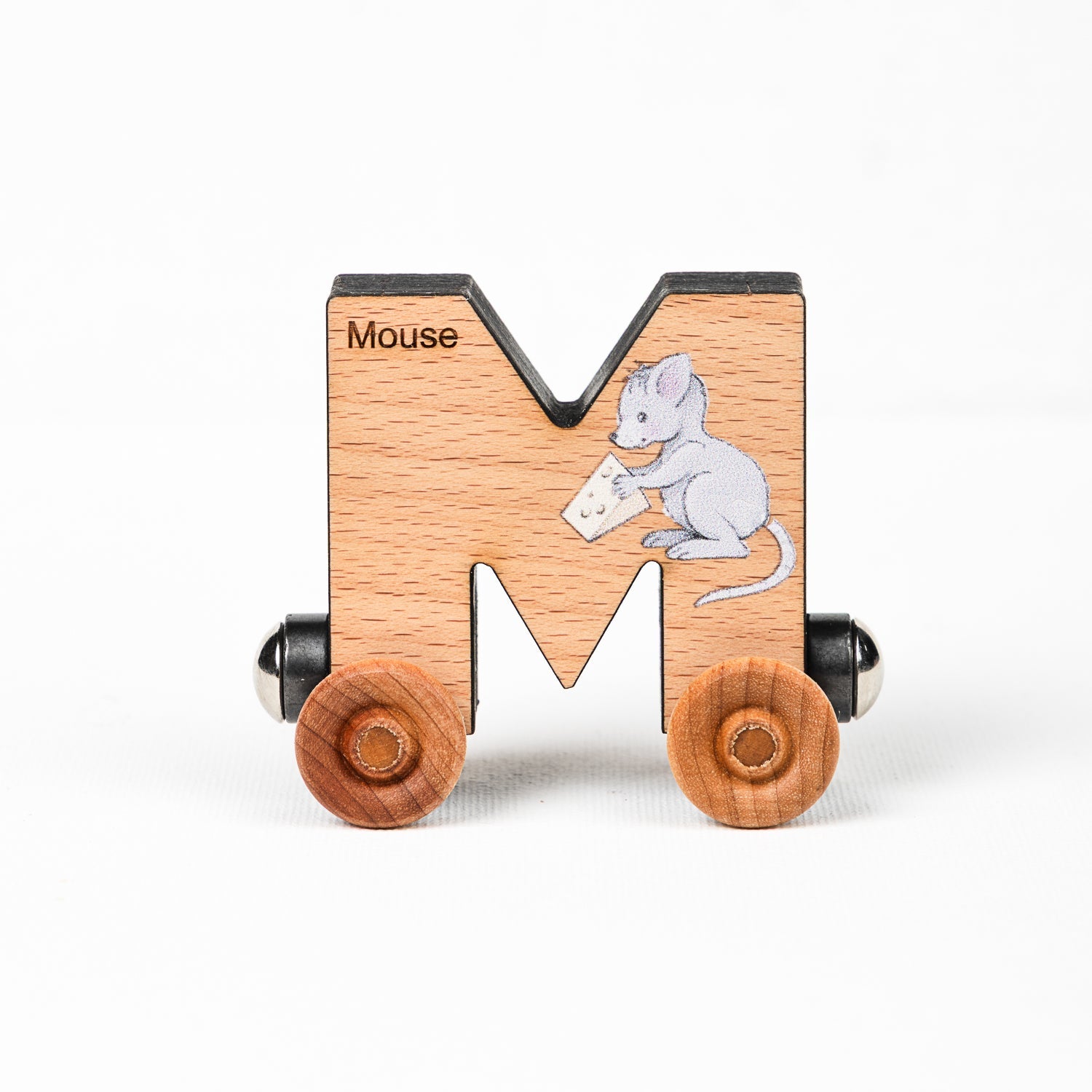 ABCs Magnetic Wooden Train Letters Made in USA for Kids | Made in the USA 🇺🇸