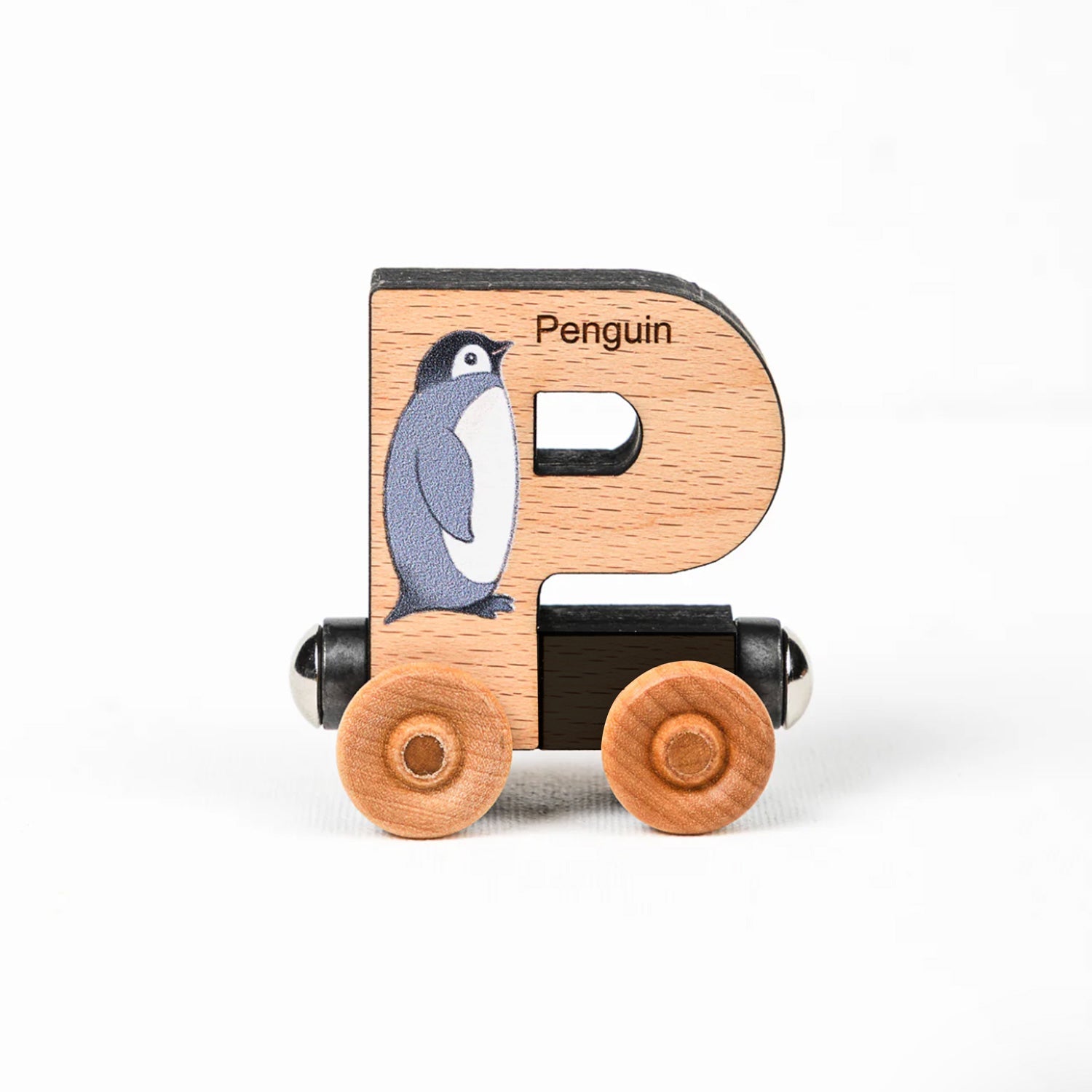 ABCs Magnetic Wooden Train Letters Made in USA for Kids | Made in the USA 🇺🇸