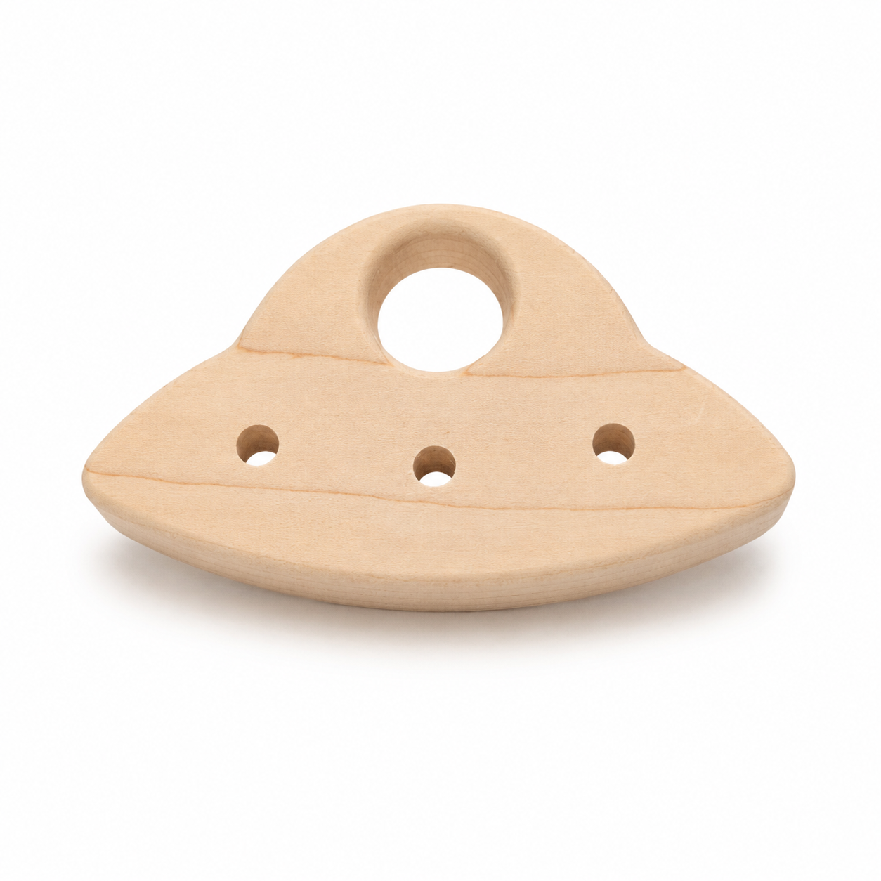 Maple Montessori Wooden UFO Lacing Toy